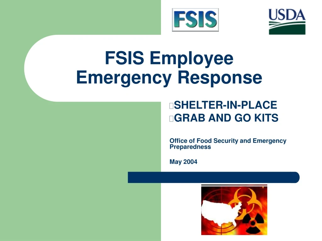 fsis employee emergency response