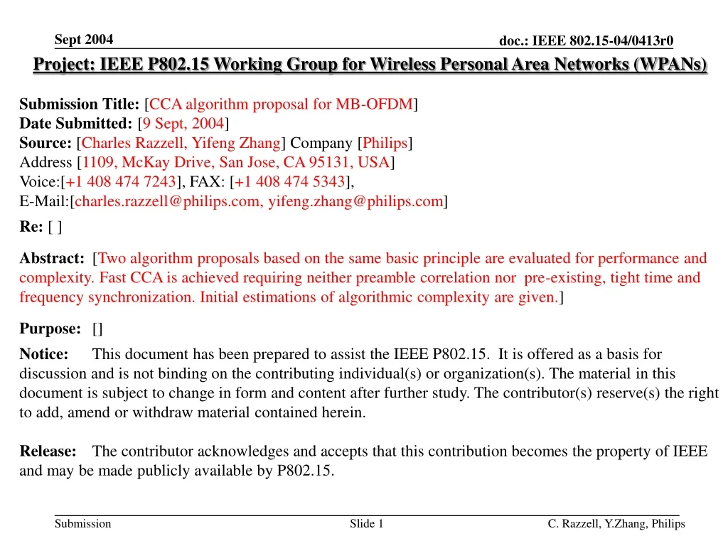 project ieee p802 15 working group for wireless