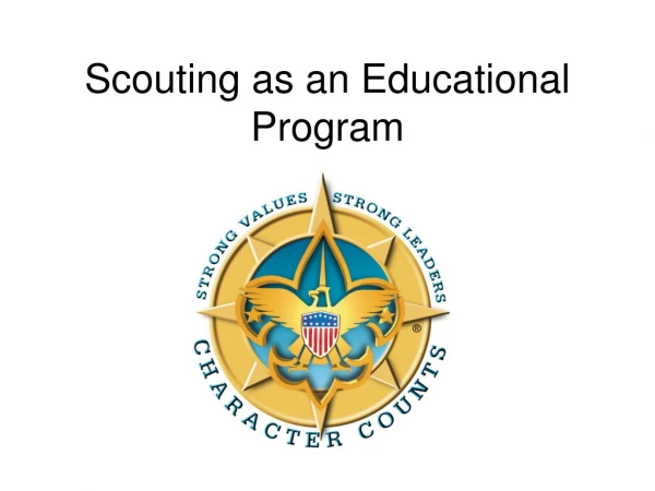 Scouting as an Educational Program