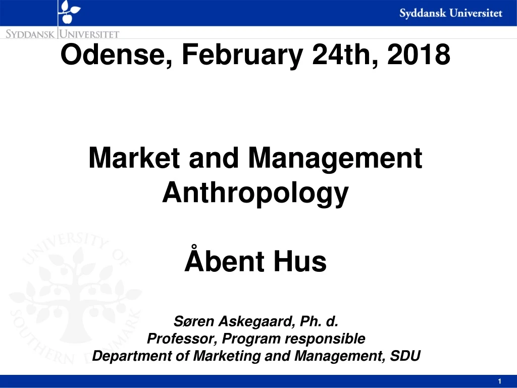 odense february 24th 2018 market and management