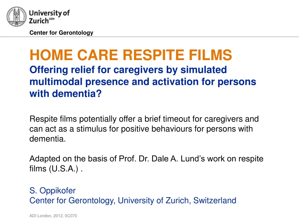 home care respite films offering relief