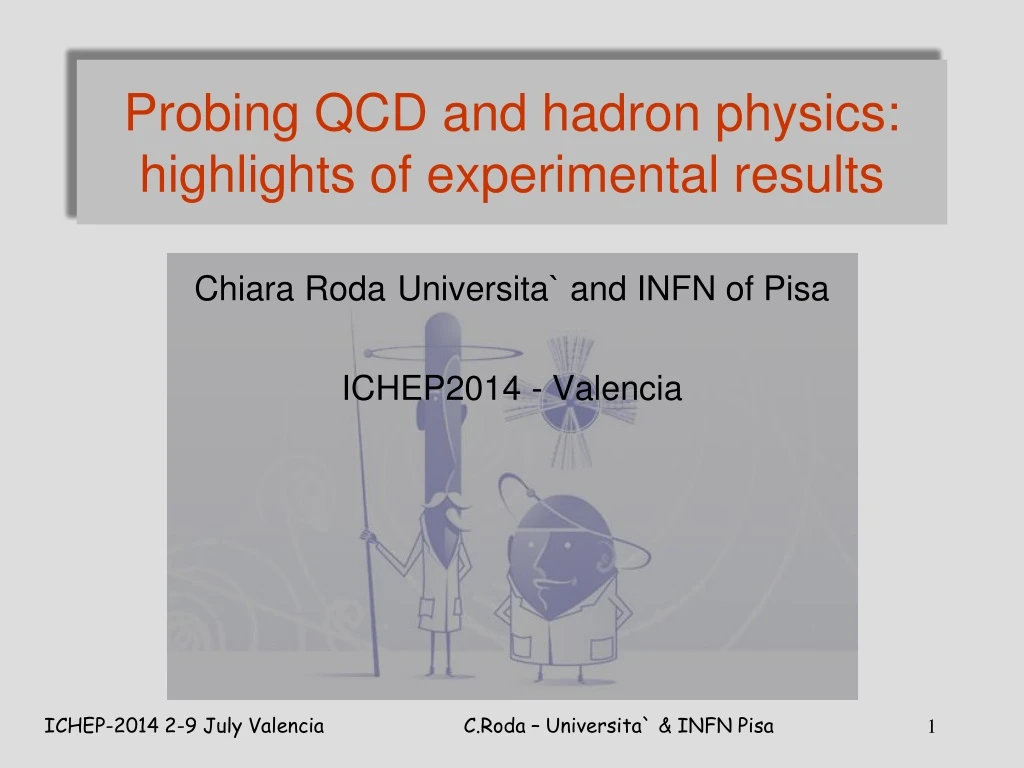 probing qcd and hadron physics highlights of experimental results