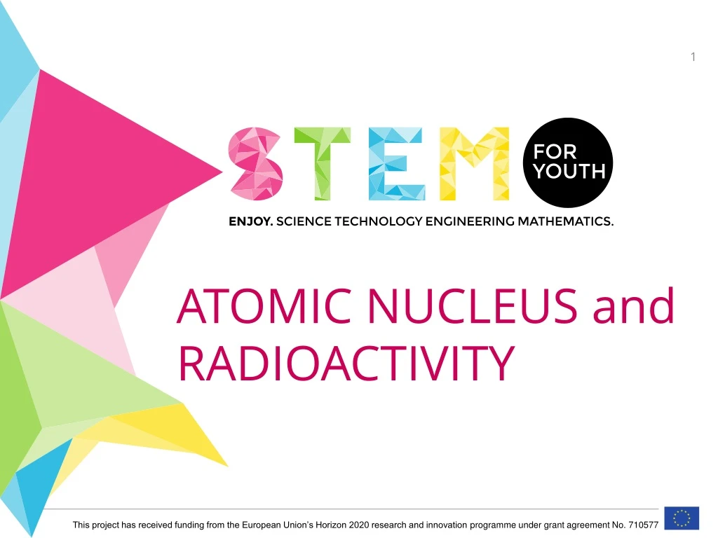 atomic nucleus and radioactivity