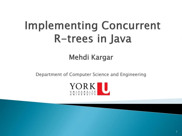 Implementing Concurrent R-trees in Java