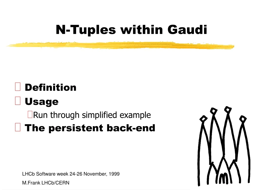 n tuples within gaudi
