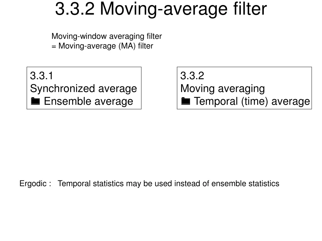 3 3 2 moving average filter