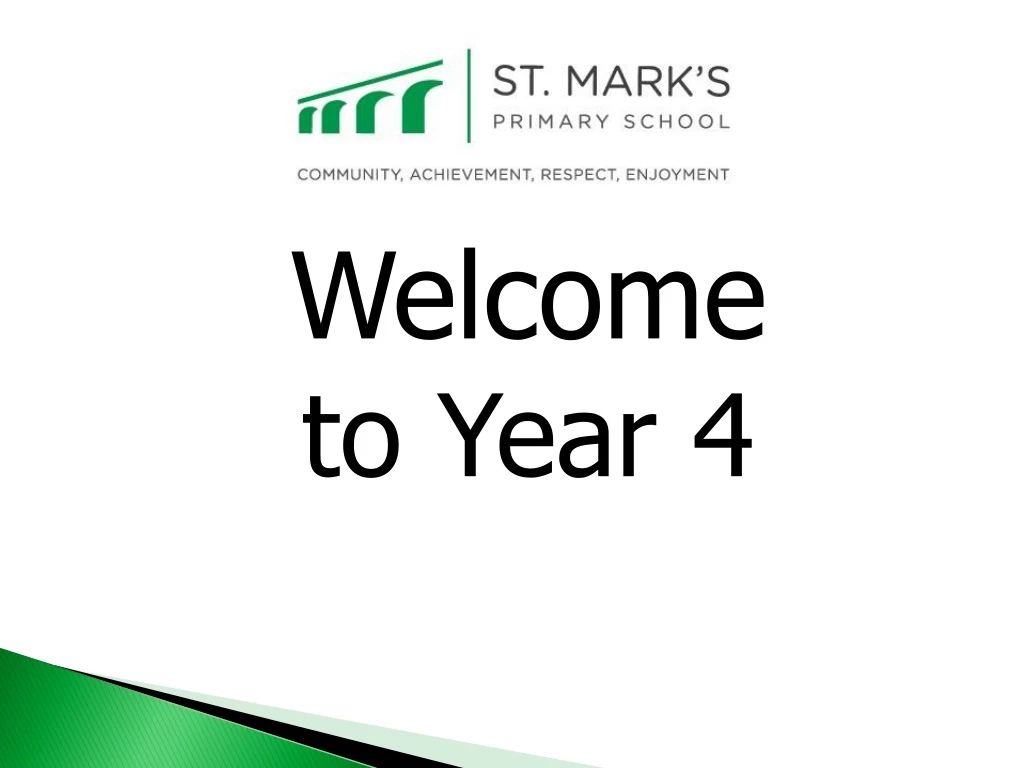 welcome to year 4