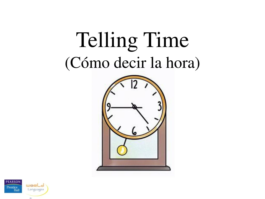 telling time