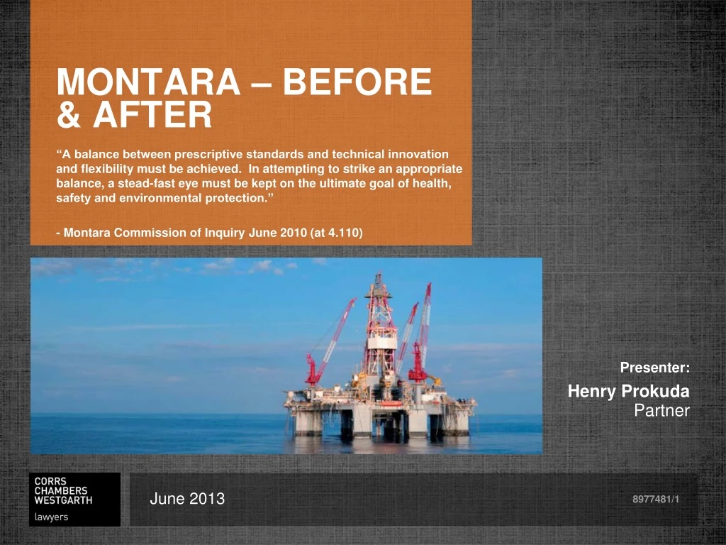 montara before after