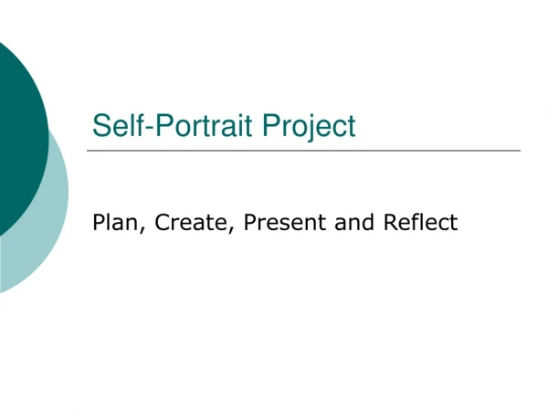 Self-Portrait Project