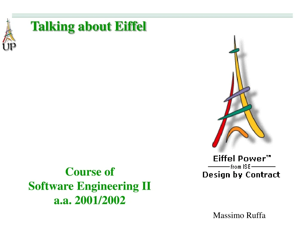 talking about eiffel