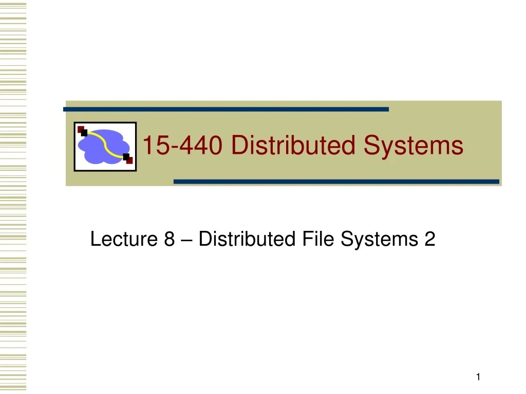 15 440 distributed systems