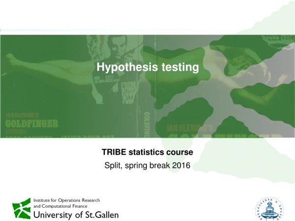 Hypothesis testing