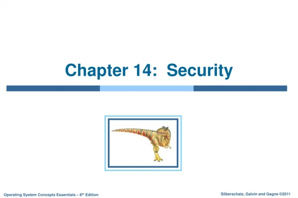 Chapter 14:  Security