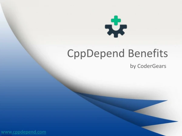 CppDepend Benefits