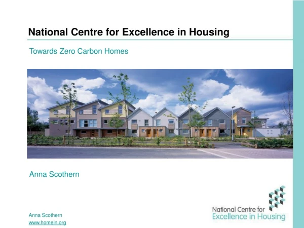 National Centre for Excellence in Housing