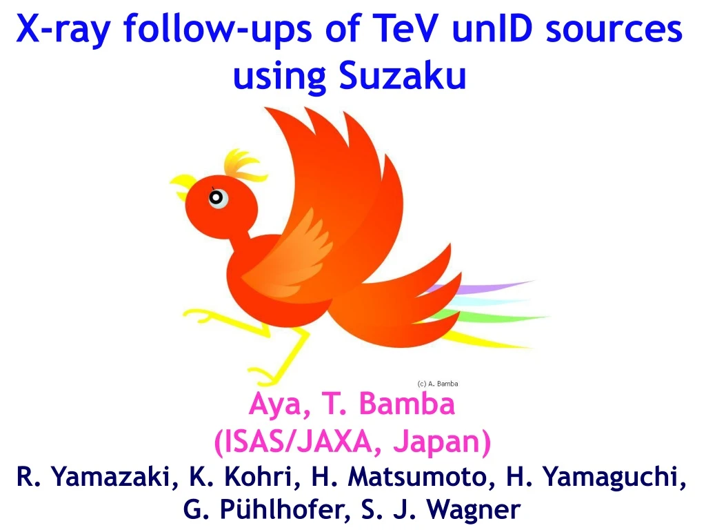 x ray follow ups of tev unid sources using suzaku