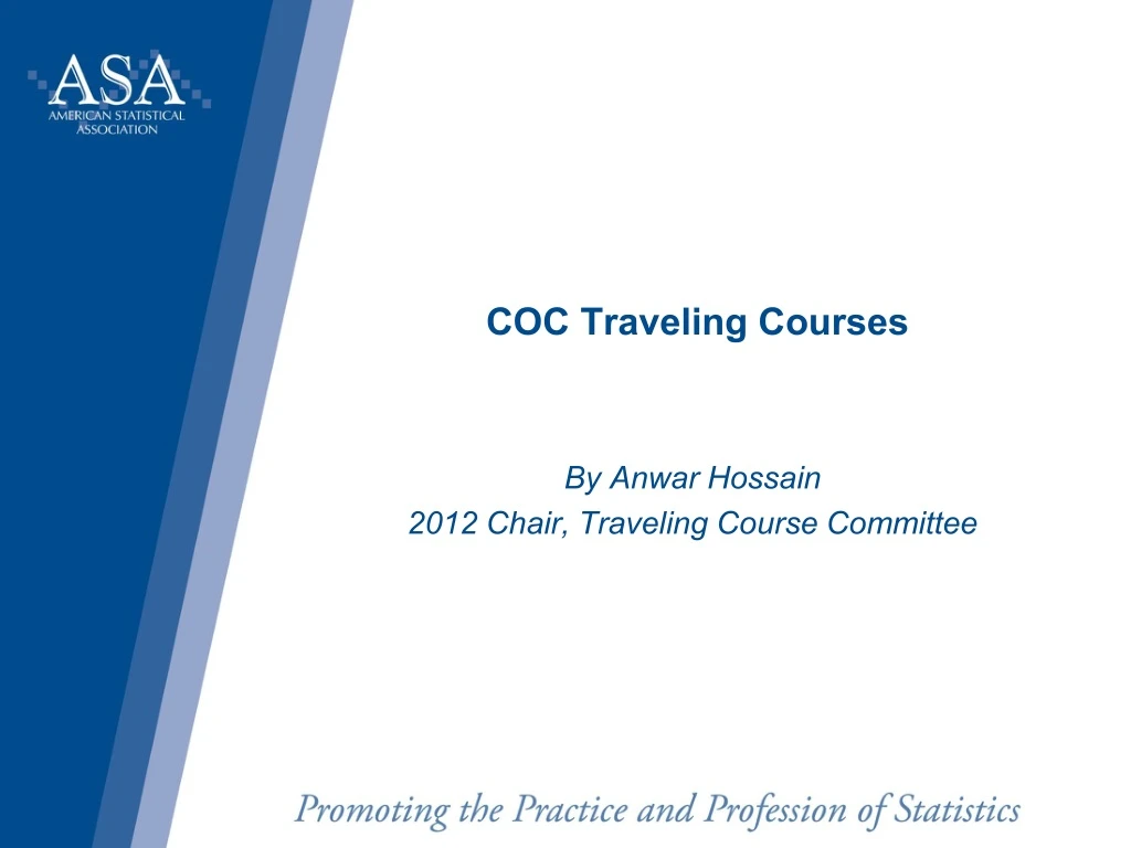 coc traveling courses