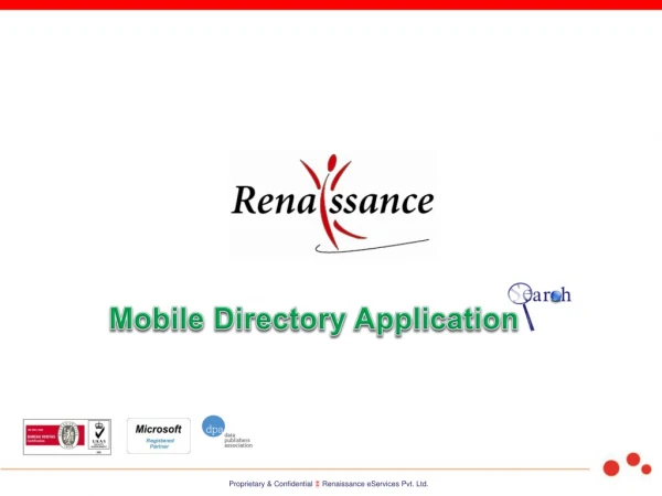 Mobile Directory Application