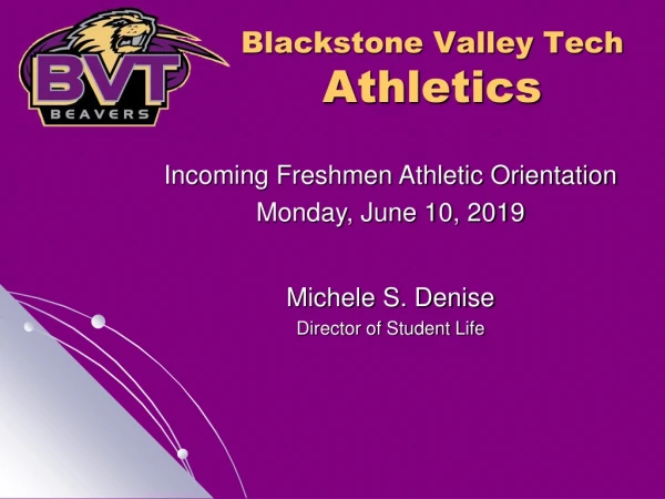Blackstone Valley Tech Athletics