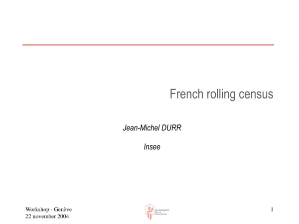 French rolling census