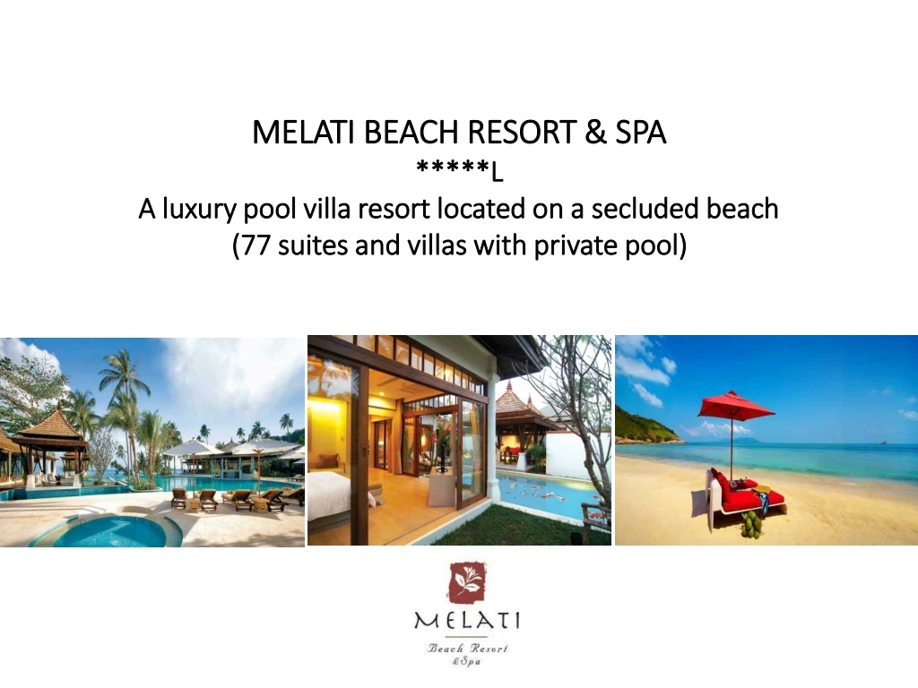 melati beach resort spa l a luxury pool villa