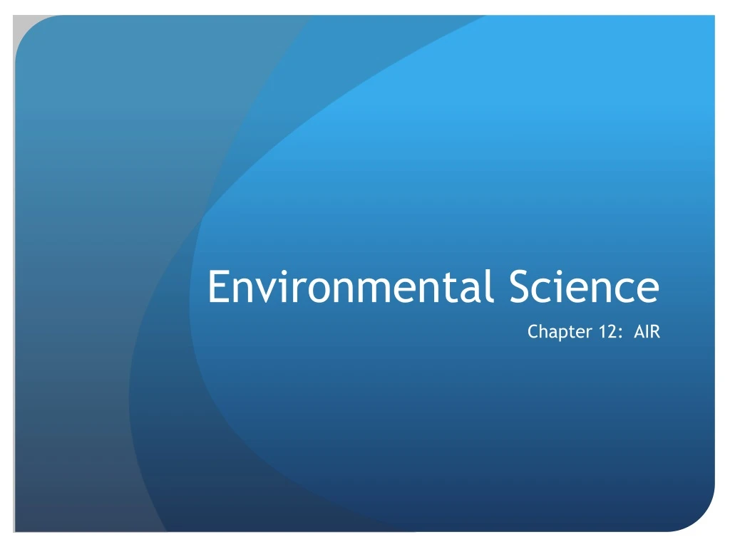 environmental science