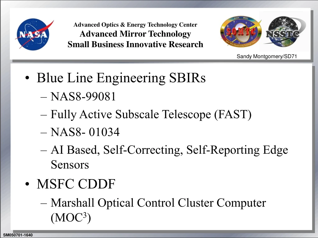 blue line engineering sbirs nas8 99081 fully