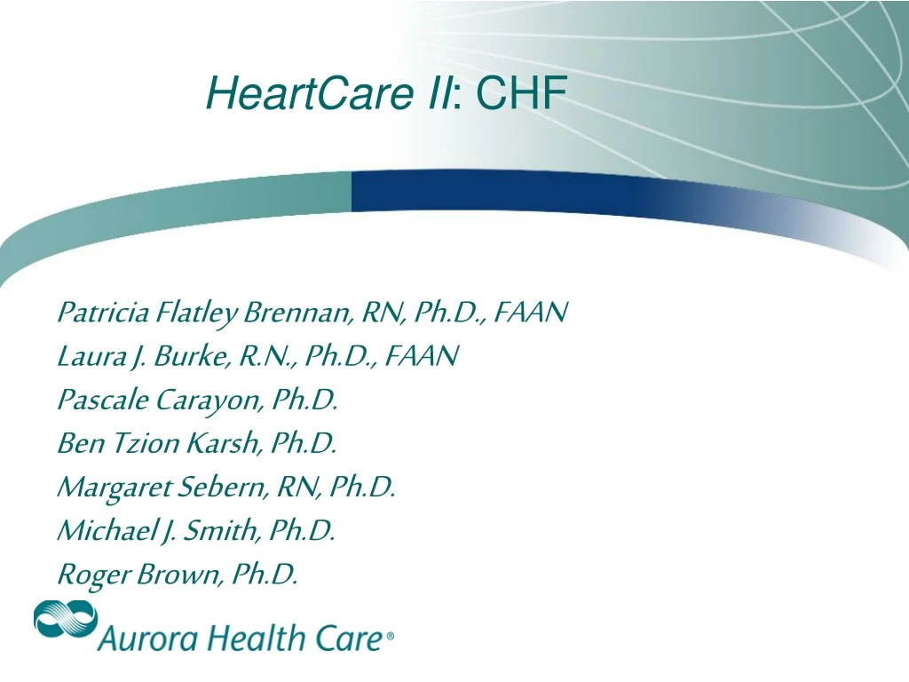 heartcare ii chf