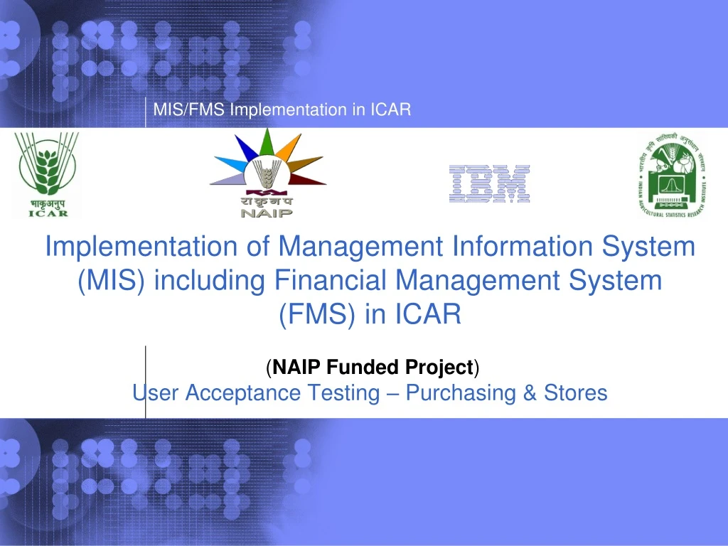 implementation of management information system