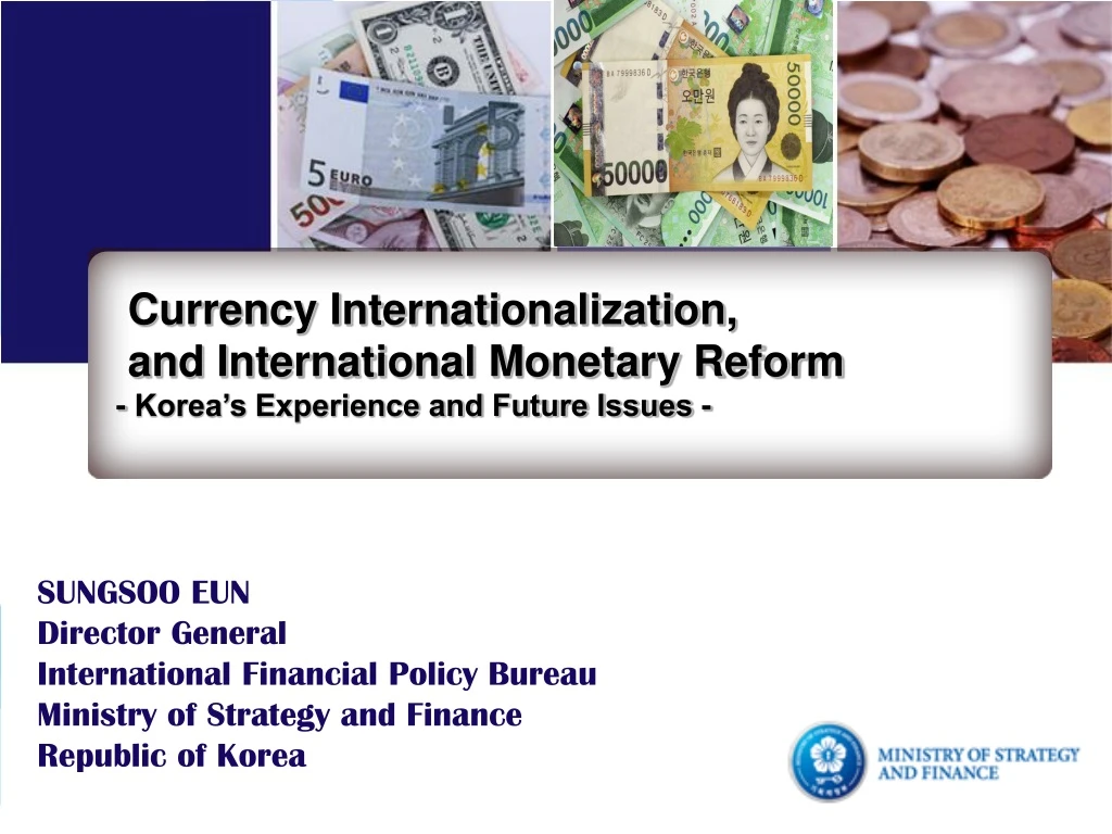 currency internationalization and international