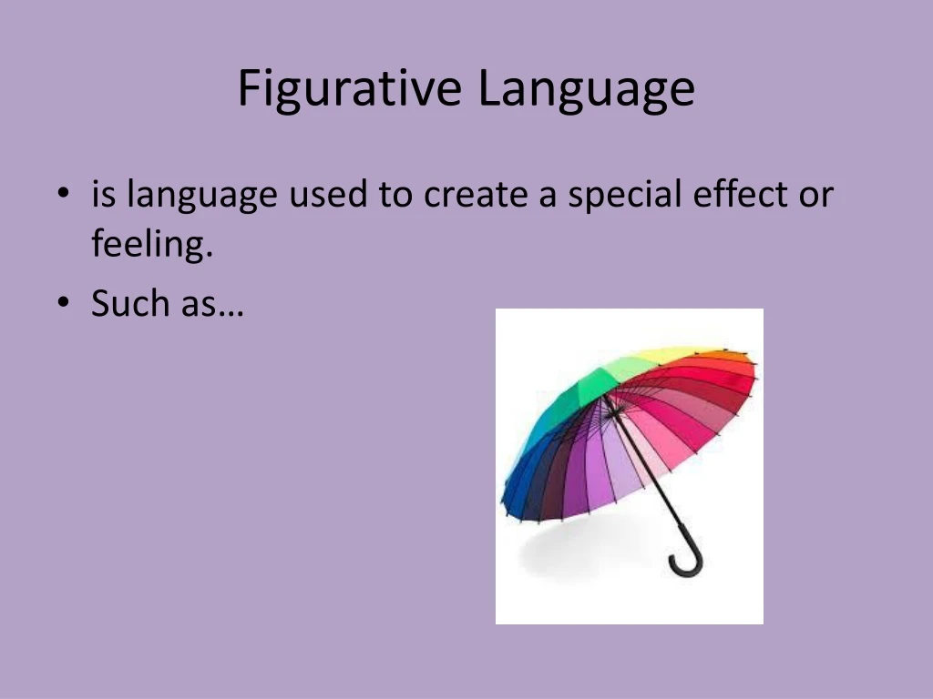 figurative language