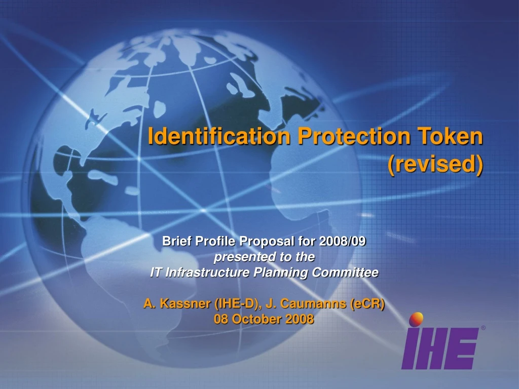 identification protection token revised