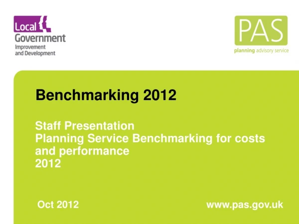 Benchmarking 2012