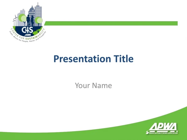 Presentation Title