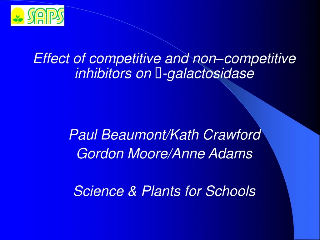 effect of competitive and non competitive