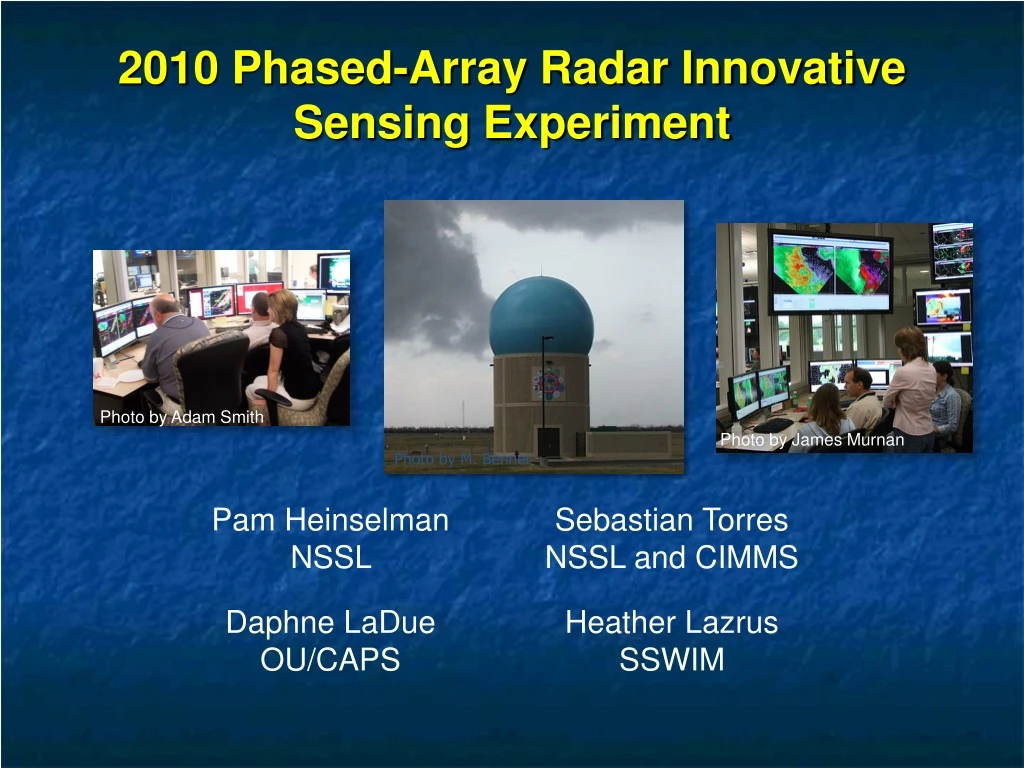 2010 phased array radar innovative sensing