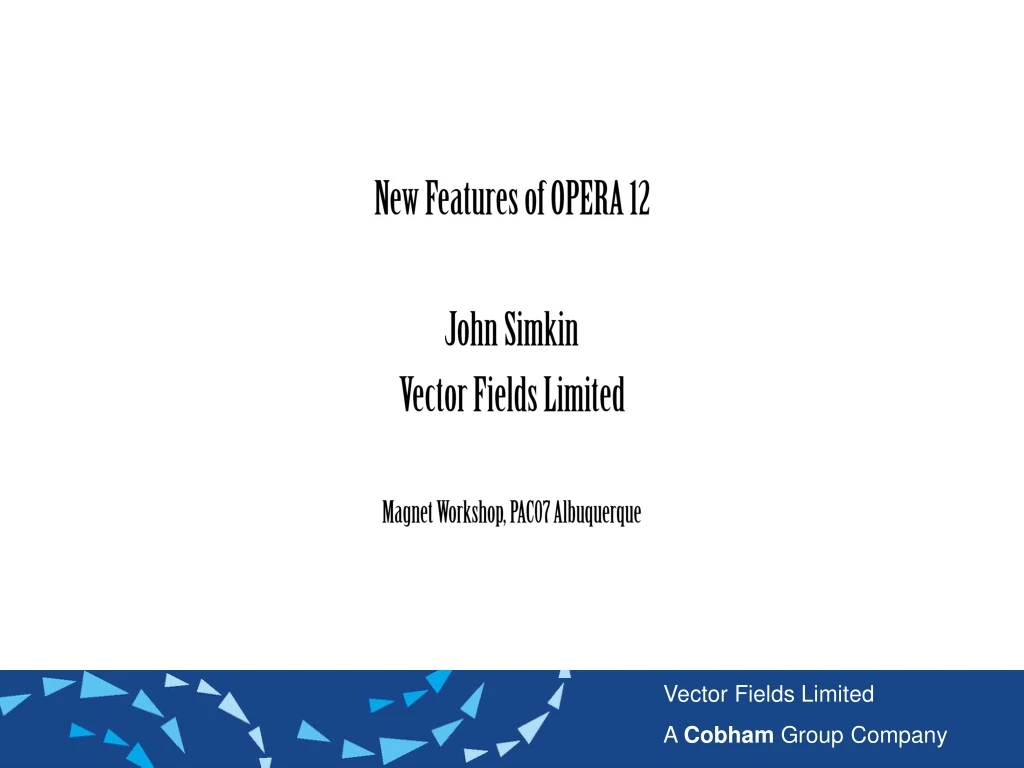 new features of opera 12 john simkin vector