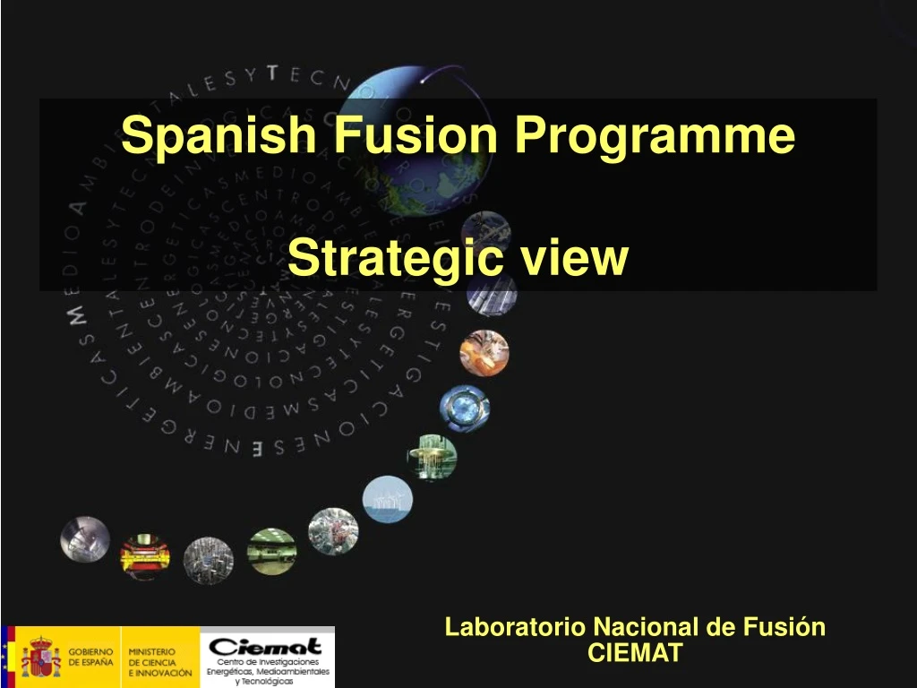 spanish fusion programme strategic view
