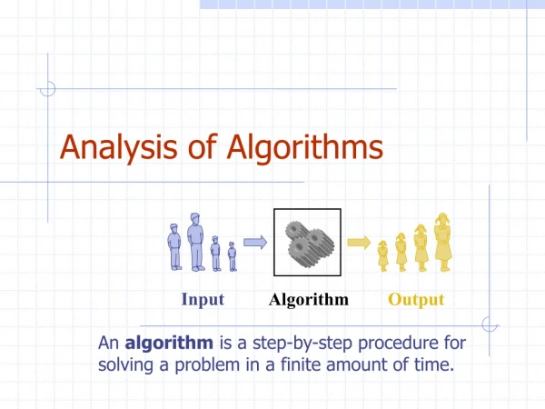 Analysis of Algorithms