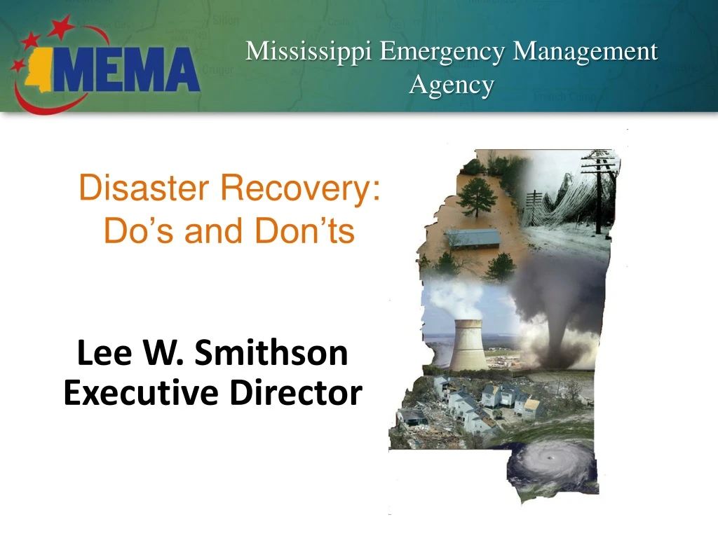 mississippi emergency management agency