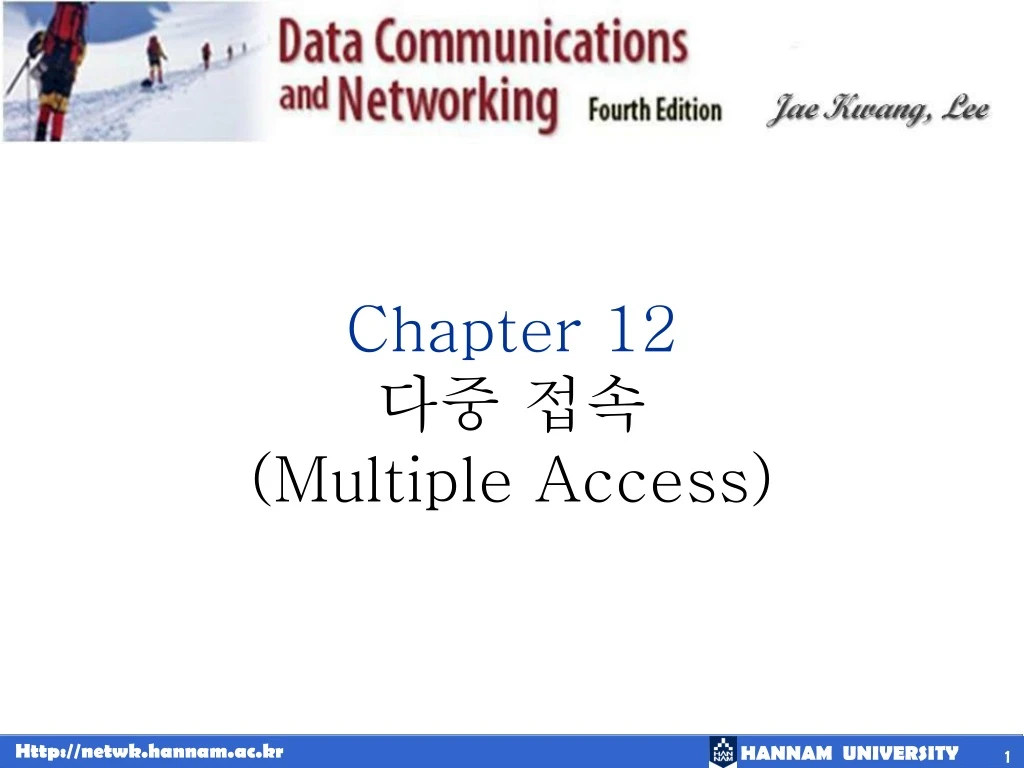 chapter 12 multiple access