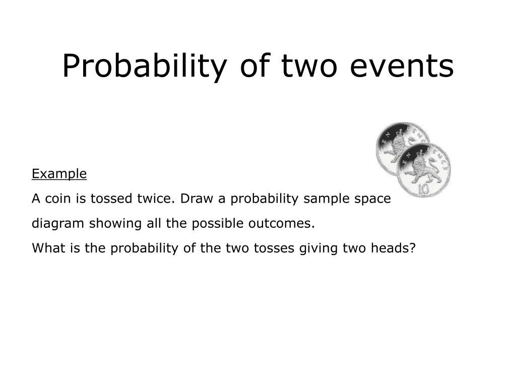 probability of two events