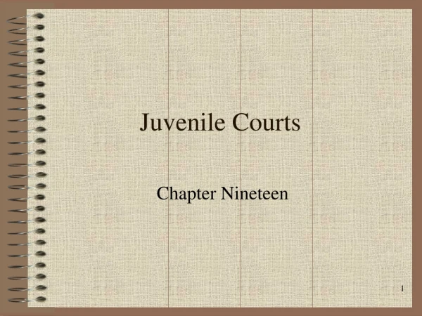 Juvenile Courts