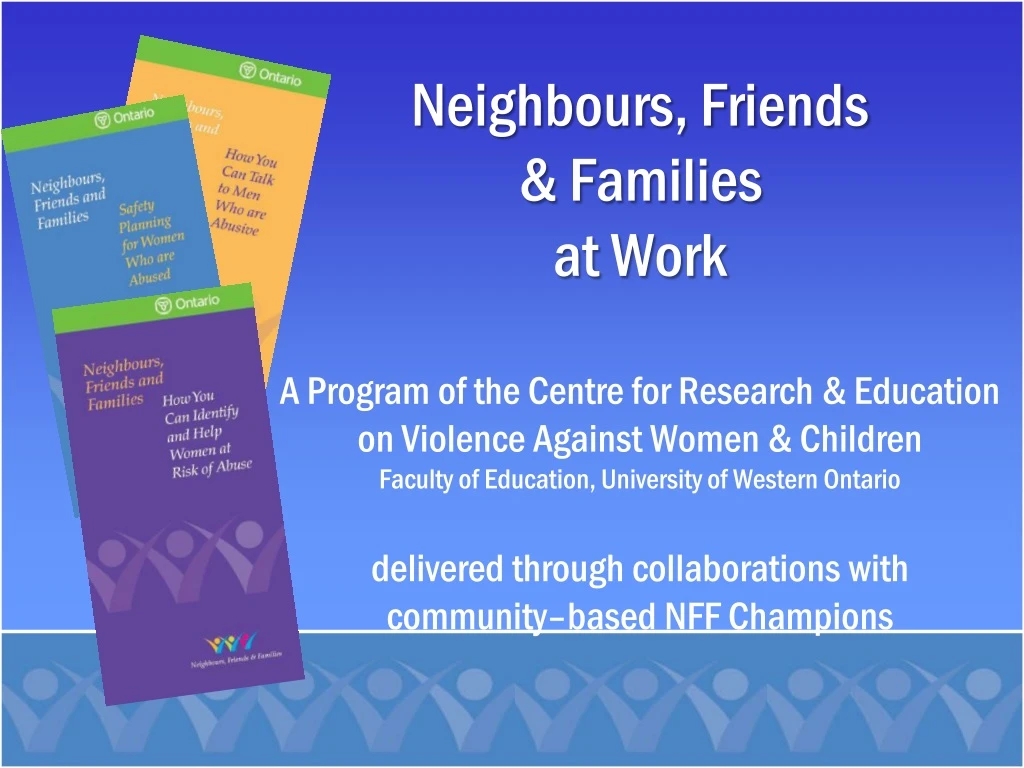 neighbours friends families at work a program