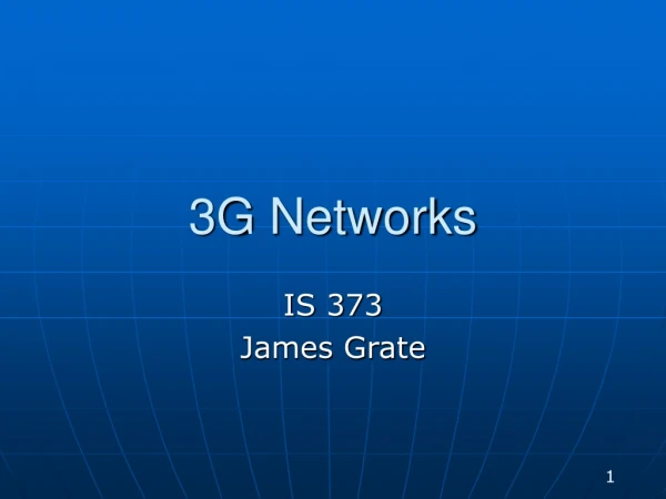 3G Networks
