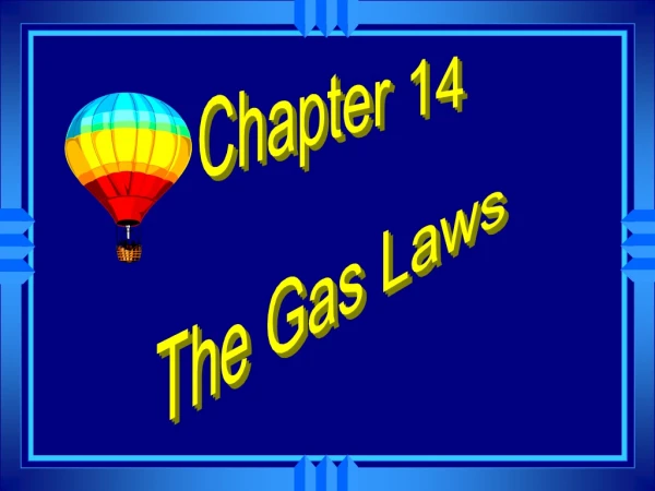 What affects the behavior of a gas?