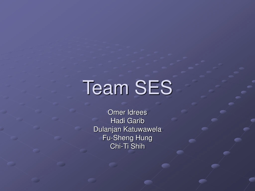 team ses