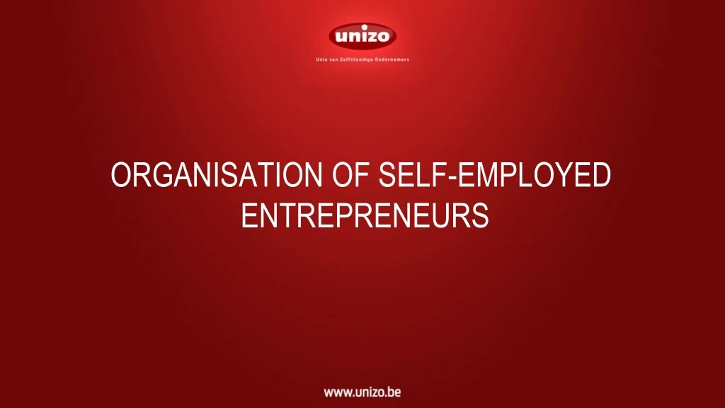 organisation of self employed entrepreneurs
