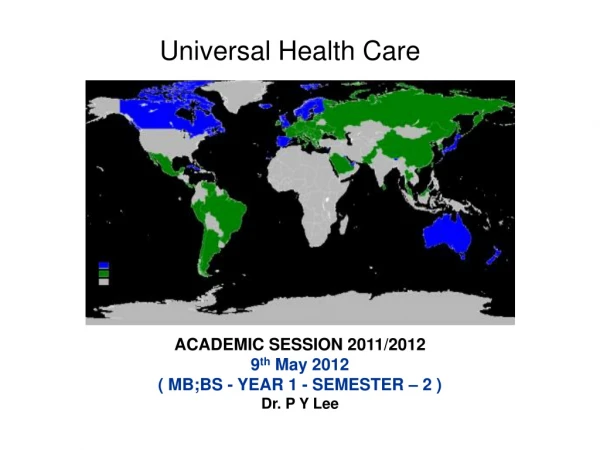 Universal Health Care